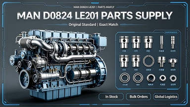Quality  MAN D0824 LE201 Marine Engine Full Spare Parts | Original Quality & In Stock Supply factory